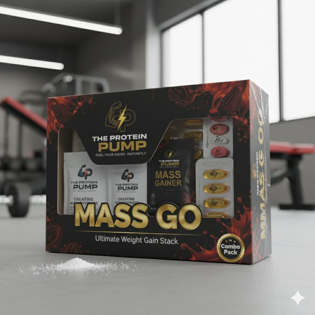 MASS GO (Mass gainer combo)